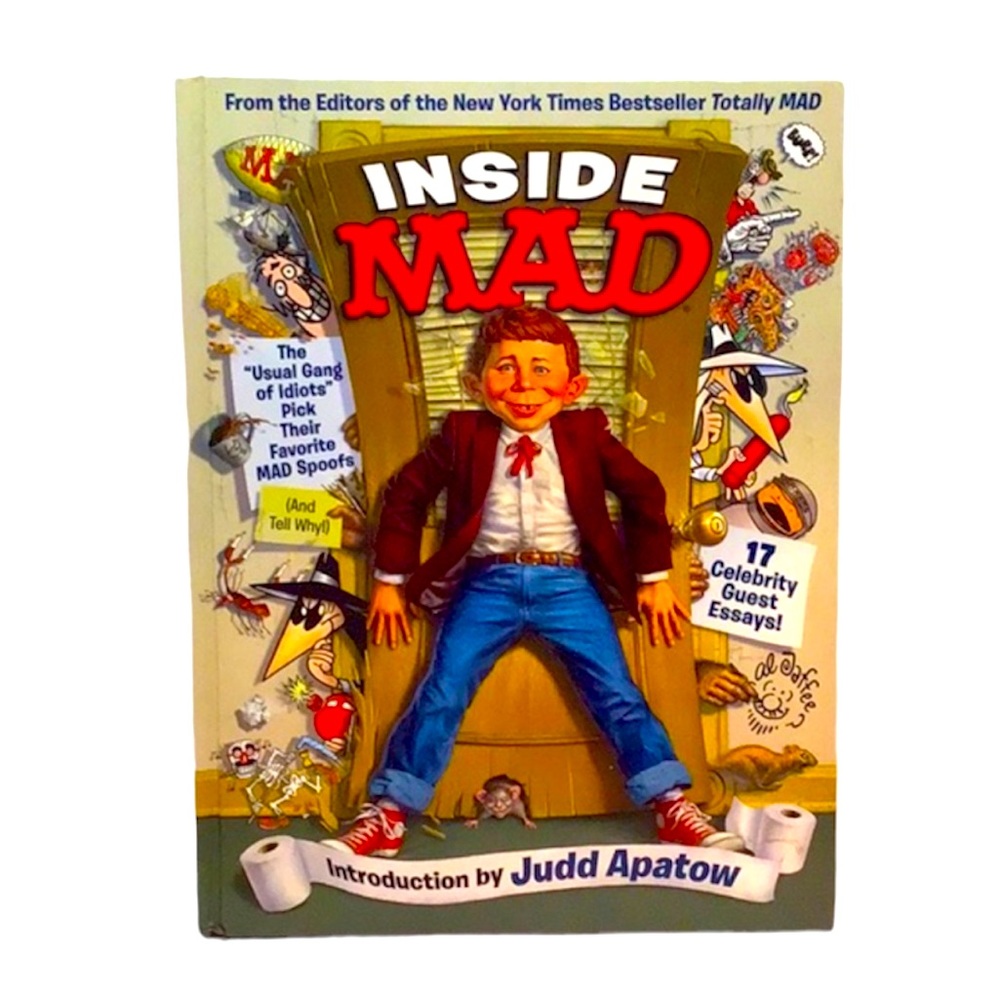 🍄 INSIDE MAD Introduction By Judd Apatow Hardcover Book